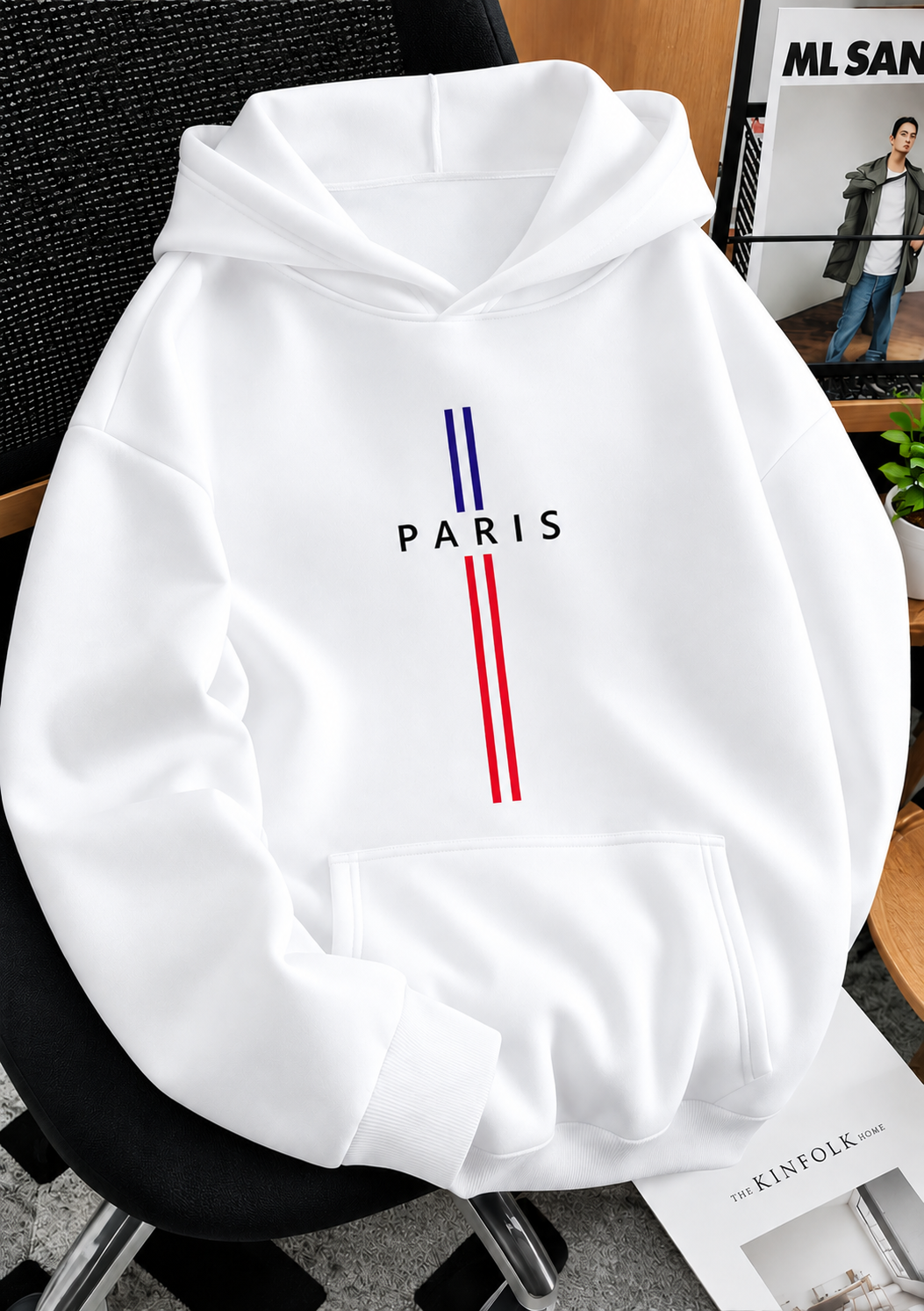 Premium Hoodie Paris (Drop Shoulder)