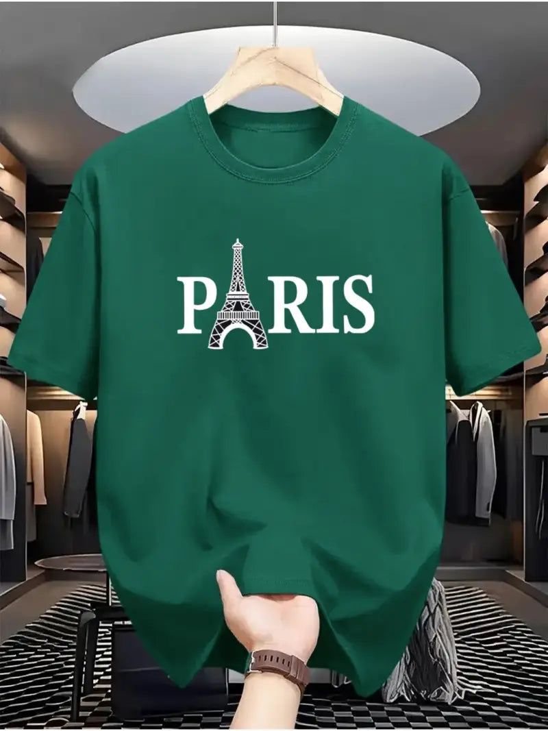 Super Premium Drop Shoulder Paris 2 ( 05 colour available)