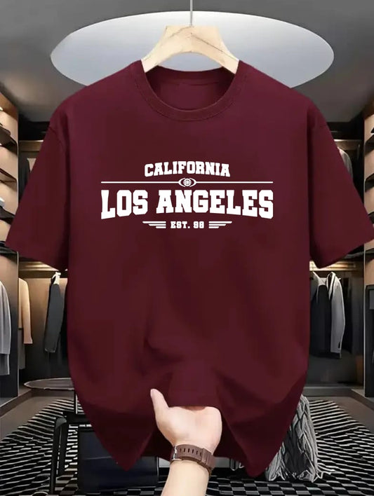 Super Premium Drop Shoulder Los angels( 04 colour available)
