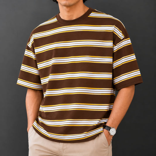 Retro Drop Shoulder T-Shirt 4